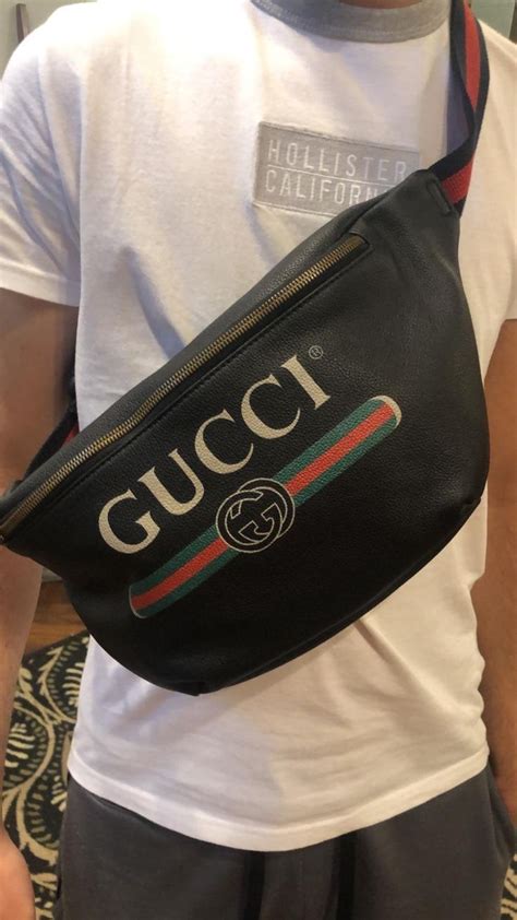 green gucci fanny pack